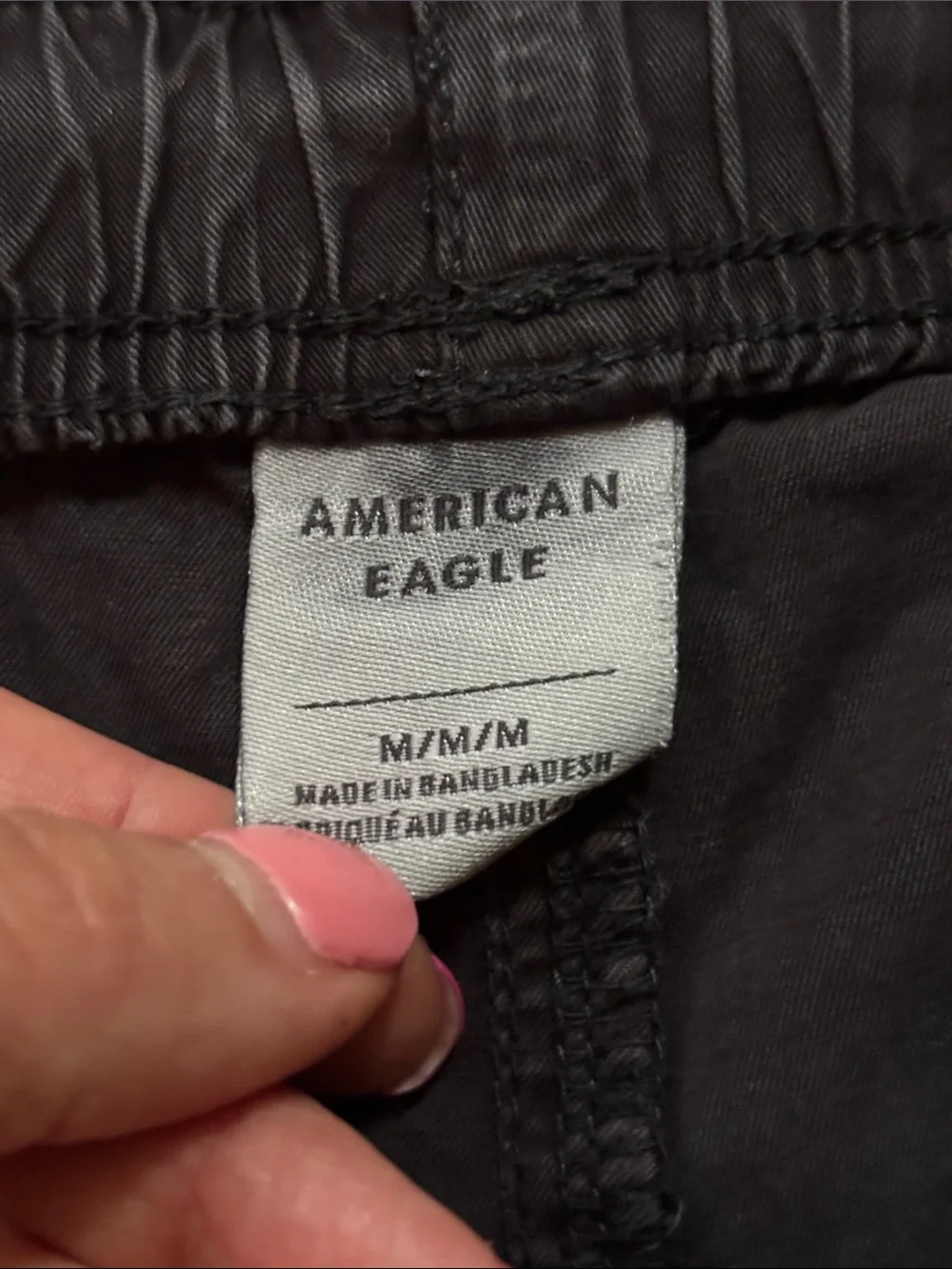 American Eagle Men's Casual shorts with Elastic Waist and Drawstring